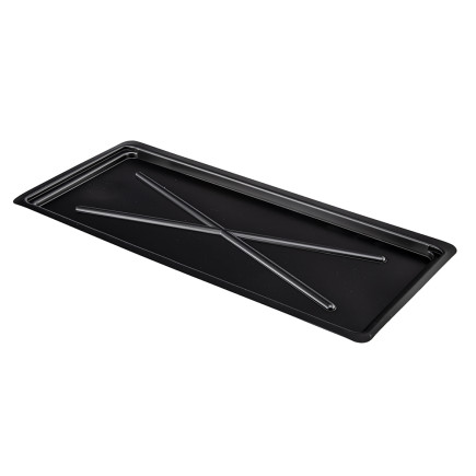 Tacka czarna szeroka 50,5x22,5cm (do suszarek 50cm) EAN: 5906551042184