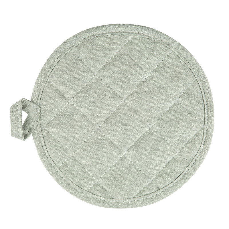 Chwytak kuchenny 18 cm 100% bawełna szałwia jasna zieleń EAN: 5904252388686