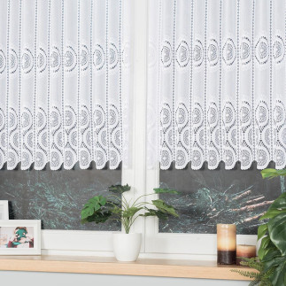 Firanka żakardowa 110cm biały 001, EAN: 5907693262850