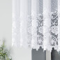 Firanka żakardowa pasowa 120cm, kolor biały 001, EAN: 2010000403990