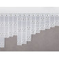 Firanka żakardowa pasowa 120cm, kolor biały 001, EAN: 2010000403990