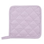 Łapka kuchenna 18x18 cm 100% bawełna jasny fiolet EAN: 5904252388808