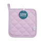 Łapka kuchenna 18x18 cm 100% bawełna jasny fiolet EAN: 5904252388808