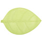 Mata naturalna liść zielona 33x48 cm EAN: 5904252387375