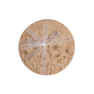 Filcowe podkładki okrągłe 12 cm, dekoracja łąka, Kpl. 4 szt. EAN: 5904252388235