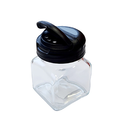 Pojemnik na przyprawy z klapką 120ml czarny
