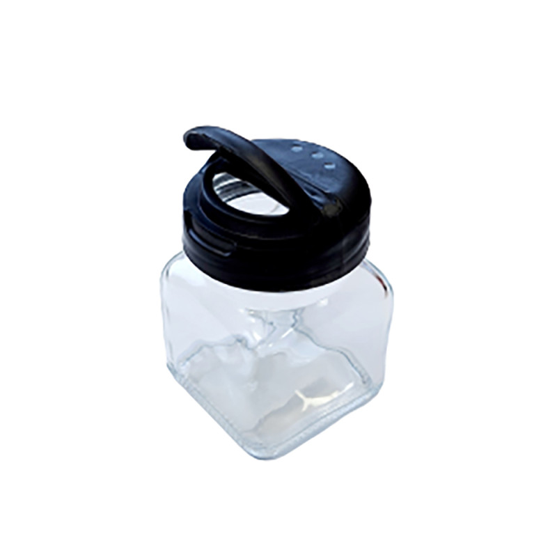 Pojemnik na przyprawy z klapką 150ml czarny EAN: 5903456120351