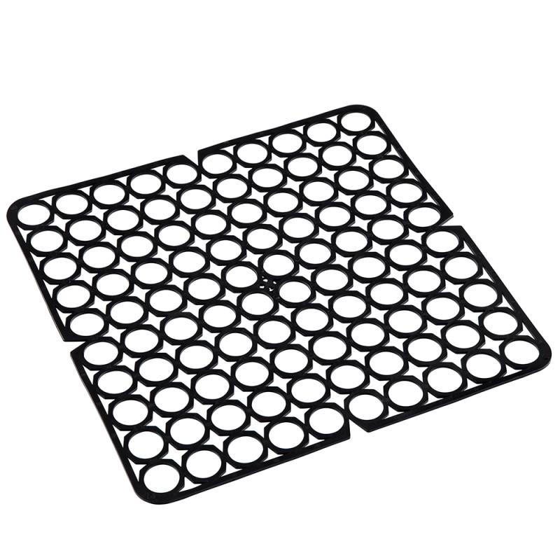 Kratka do zlewu elastyczna czarna 27,5x27,5cm EAN: 5904252398883