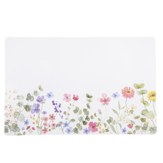 Mata stołowa pvc 28x43 cm dek. wiosenne kwiaty
