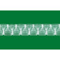 Taśma smok 5cm, marszczenie 1:2, transparentna z białym sznurkiem, 1.50.200.2