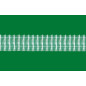 Taśma ołówek 5cm, marszczenie 1:2, transparentna z białym sznurkiem, 2.50.200.2
