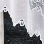Modesta firanka żakardowa gotowa, szerokość 250 x wysokość 120cm, kolor 001 biały