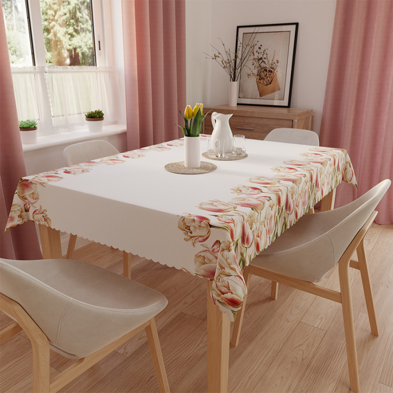 Tulipan Obrus Nina Wodoodporny 140x180cm Kolor 001 EAN: 5907693271364