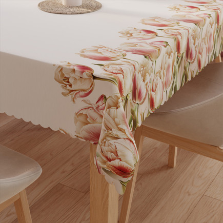 Tulipan Obrus Nina Wodoodporny 140x180cm Kolor 001 EAN: 5907693271364