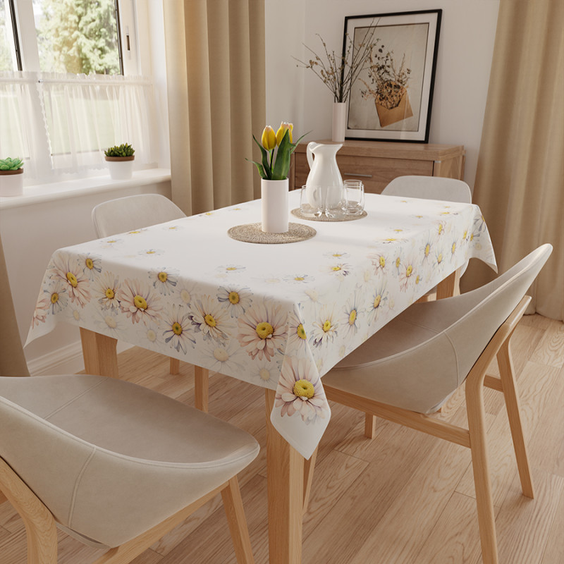 Obrus Nina Wodoodporny Stokrotki 110x160cm Kolor 001 EAN: 5907693271685