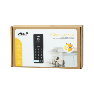 Wideo kaseta 1-rodzinna z kamerą i  szyfratorem, do zastosowania w systemach vibell