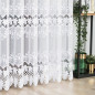 Firanka z aplikacją, pasy, 280cm, kolor biały 001, EAN: 5907693281066
