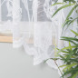 Sonia firanka żakardowa gotowa, szerokość 450 x wysokość 180cm, kolor 001 biały