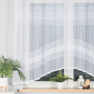 Klaudyna firanka żakardowa gotowa 300x160cm biały EAN: 5907693246652