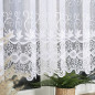 Firanka żakardowa pasowa 140cm, kolor 001 biały, EAN: 2010000546444
