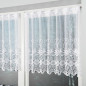 Zazdrostka żakardowa pasowa 70cm Biała EAN: 2010000546406