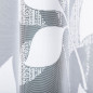 Martyna firanka żakardowa gotowa na prosto, szerokość 320 x wysokość 160cm, kolor 001 biały