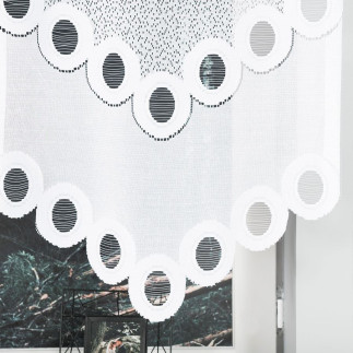 Diaskia panel żakardowy gotowy, szerokość 160 x wysokość 140cm, kolor 001 biały