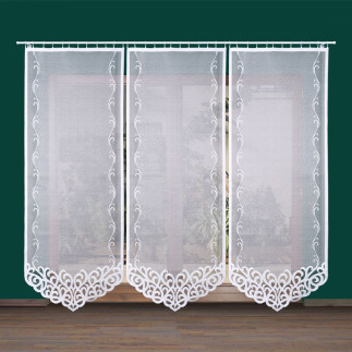 Panel biały żakardowy arun 250x90cm