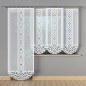 Panel żakardowy Wiola 90x250 cm, kolor biały 001, EAN: 5907693236547