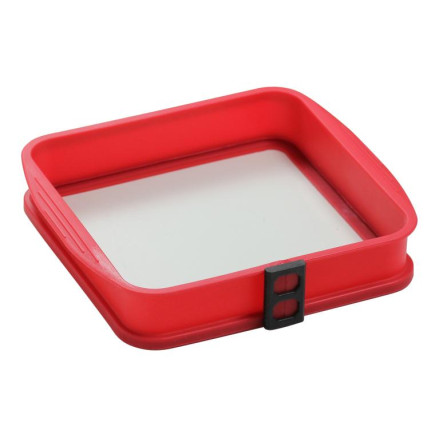 AM-DELICE FORMA KWAD 24CM SZKL DNO RED