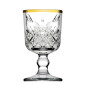 Komplet 6 kieliszków Timeless Gold do wódki na nóżce 60 ml