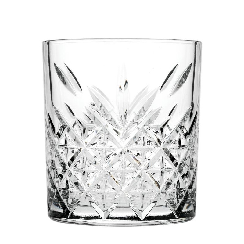 Komplet 4 szklanek niskich Timeless 345 ml