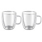 Komplet 2 kubków / szklanek termicznych Mia 350 ml