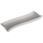 Półmisek Salsa Fala 35 x 12 cm biały AMBITION