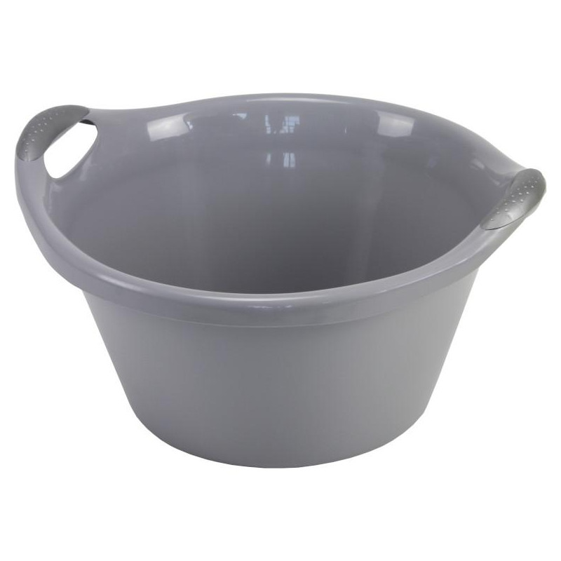 JO-KAJA MISKA Z UCHW.15L SZARY