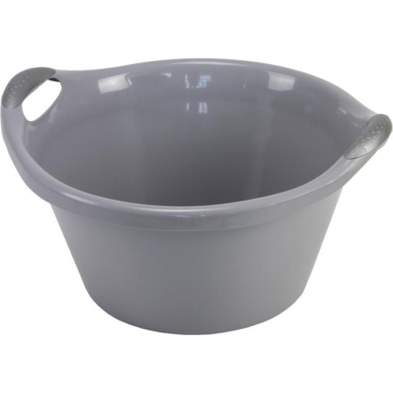 JO-KAJA MISKA Z UCHW.15L SZARY