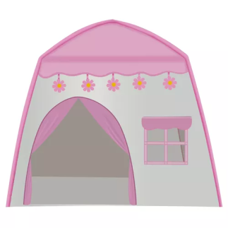 Namiot dla dzieci domek + lampki 23472