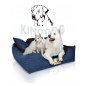 Legowisko dla psa 145 x 115czarne kingdog
