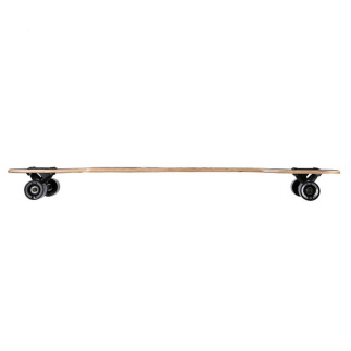 Longboard nils extreme skull wood skate