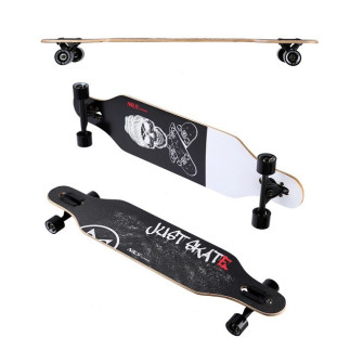 Longboard nils extreme skull2 wood skate