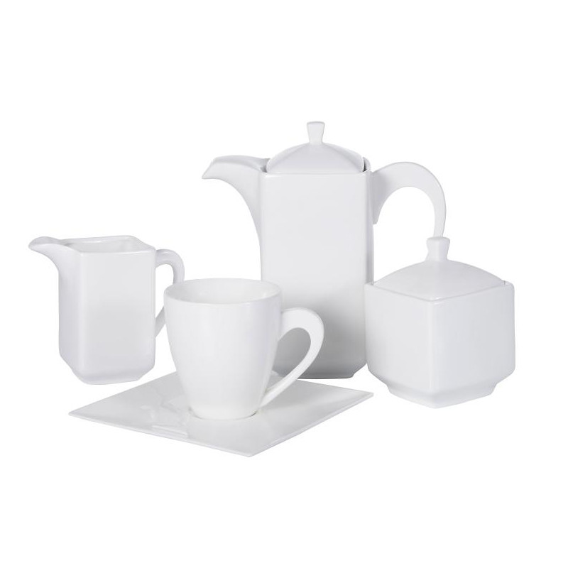 Komplet kawowy 6 osobowy Porto 190 ml 17-elementowy