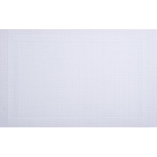 AM-VELVET MATA STOL 30X45CM PVC/PS BIALA