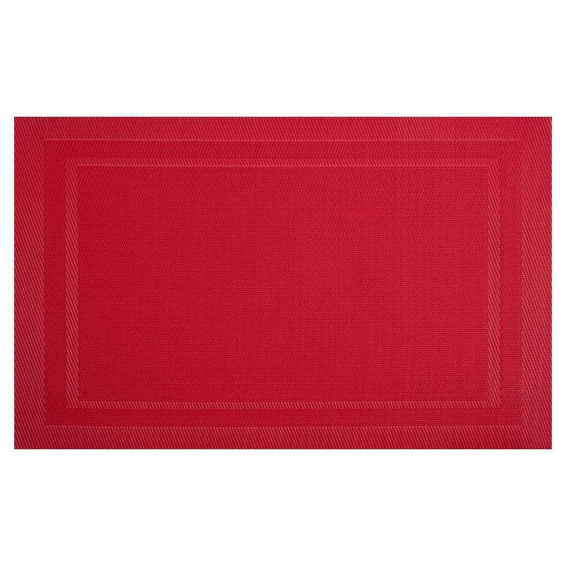 Mata stołowa Fusion Fresh Red pvc/ps 30 x 45 cm
