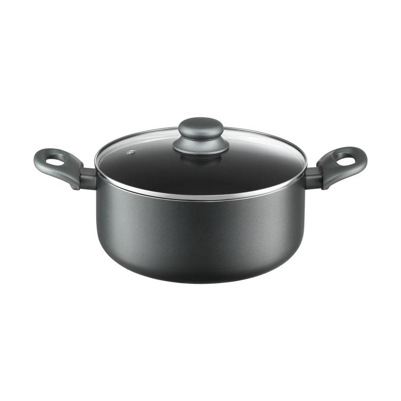 Garnek Graphite z pokrywką 24 cm AMBITION
