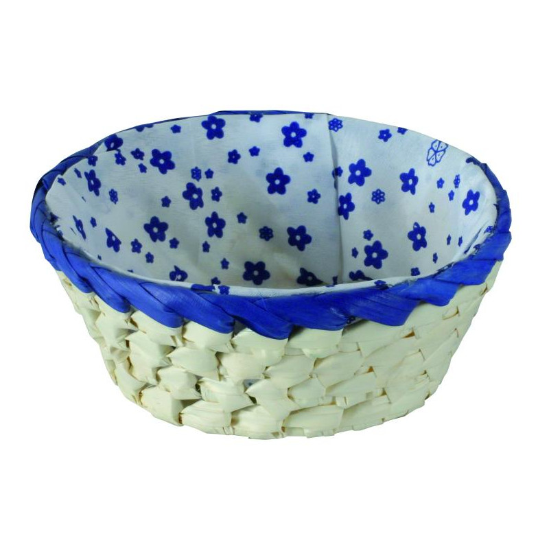 Koszyk Palma 16x6 cm okragły multikolor
