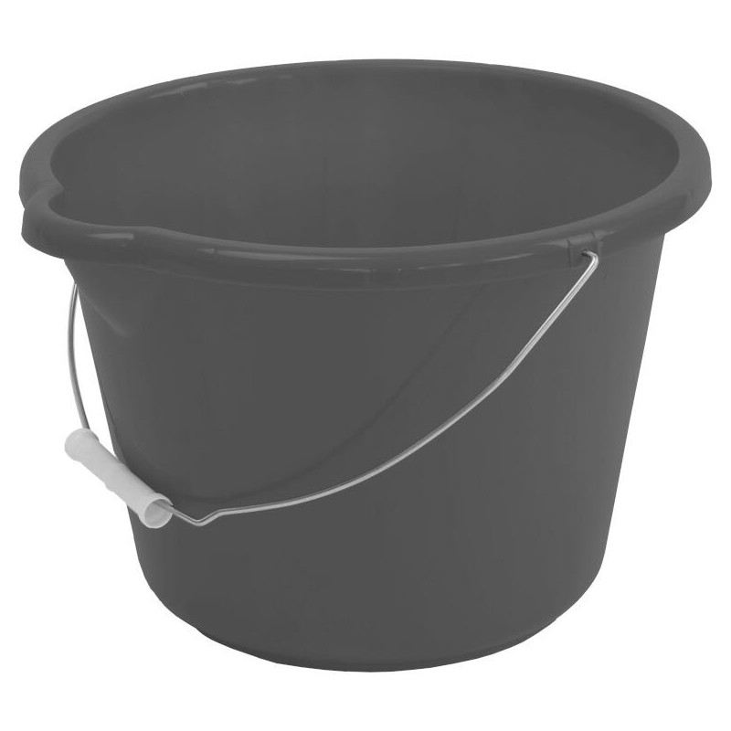 Wiadro domowe 12 l Simi szary JOTTA