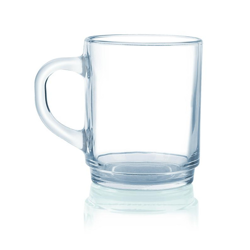 Kubek przezroczysty hartowany 250 ml