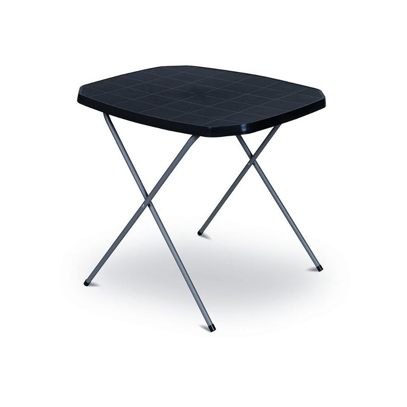 Stolik turystyczny 70 x 53 cm antracyt / szary PATIO