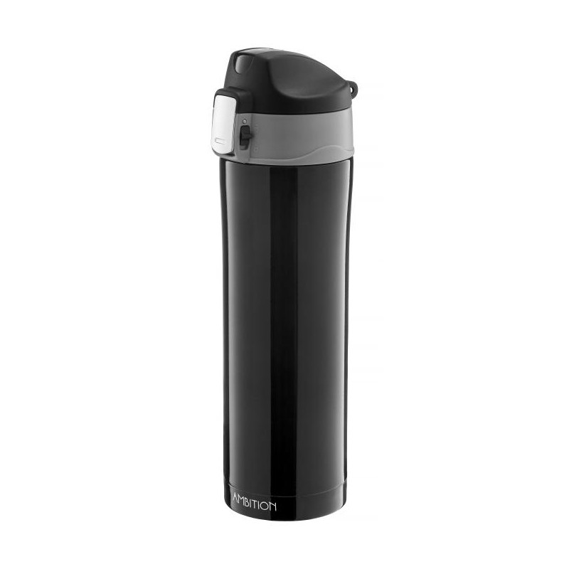 Kubek termiczny Glossy 420 ml czarny AMBITION