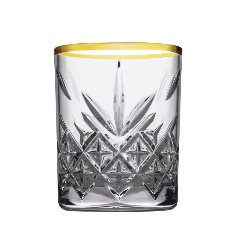 Komplet 4 kieliszków Timeless Gold 62 ml PASABAHCE Komplet 4 kieliszków Timeless Gold 62 ml PASABAHCE